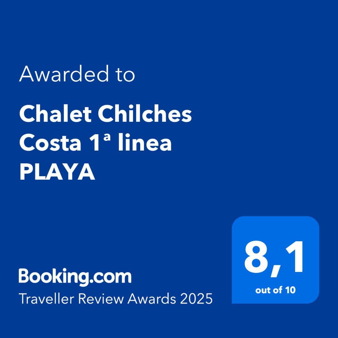 Chalet Chilches Costa 1ª Linea Playa Vélez Exterior foto